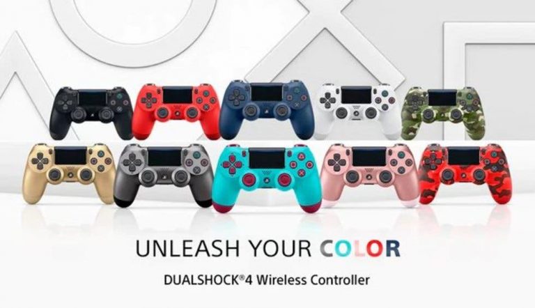 Regresan colores seleccionados del DualShock 4 del PS4