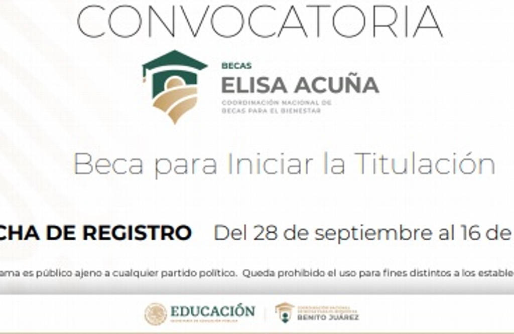 Lanza SEP beca para titulación; checa requisitos aquí