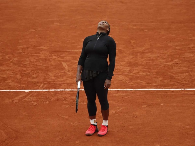 Serena Williams se retira por lesión de Roland Garros