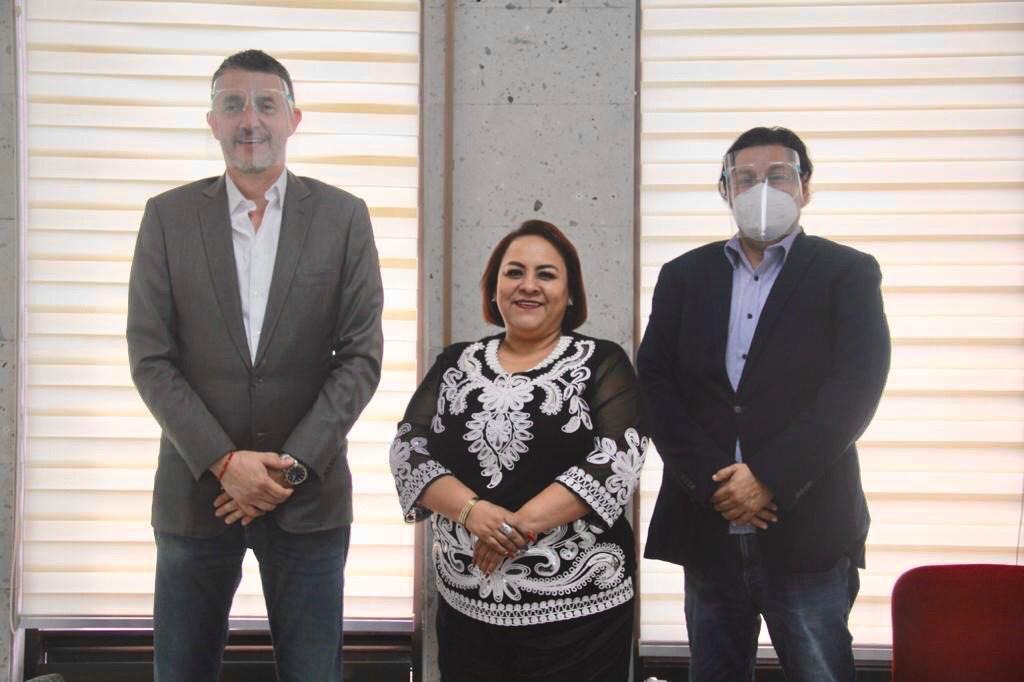 Realizan reunión de trabajo virtual con la secretaria de la Comisión de Educación en la Cámara de Diputados, Flora Tania Cruz Santos.