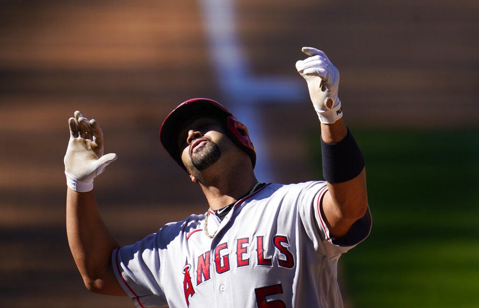 Albert Pujols empató la marca de Willie Mays de 660 jonrones