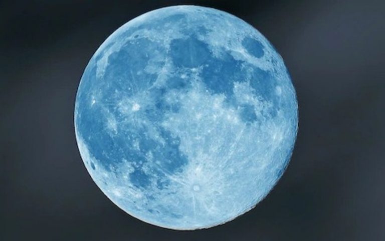 La rara 'luna azul' que podrás apreciar en Halloween