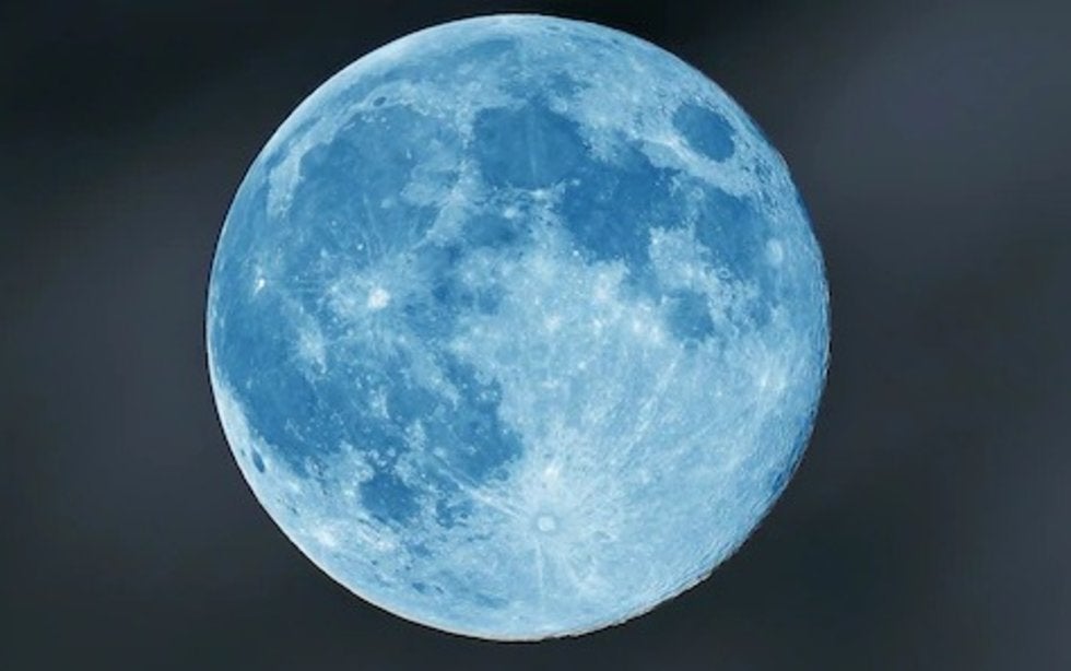 La rara 'luna azul' que podrás apreciar en Halloween