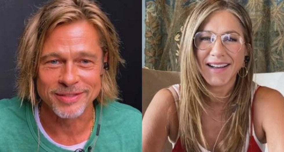 'Creo que eres tan sexy'... así coquetea Jennifer Aniston con Brad Pitt