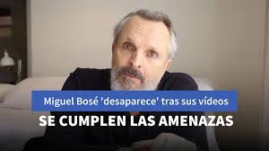 Miguel Bosé abandona las redes sociales tras sus polémicas