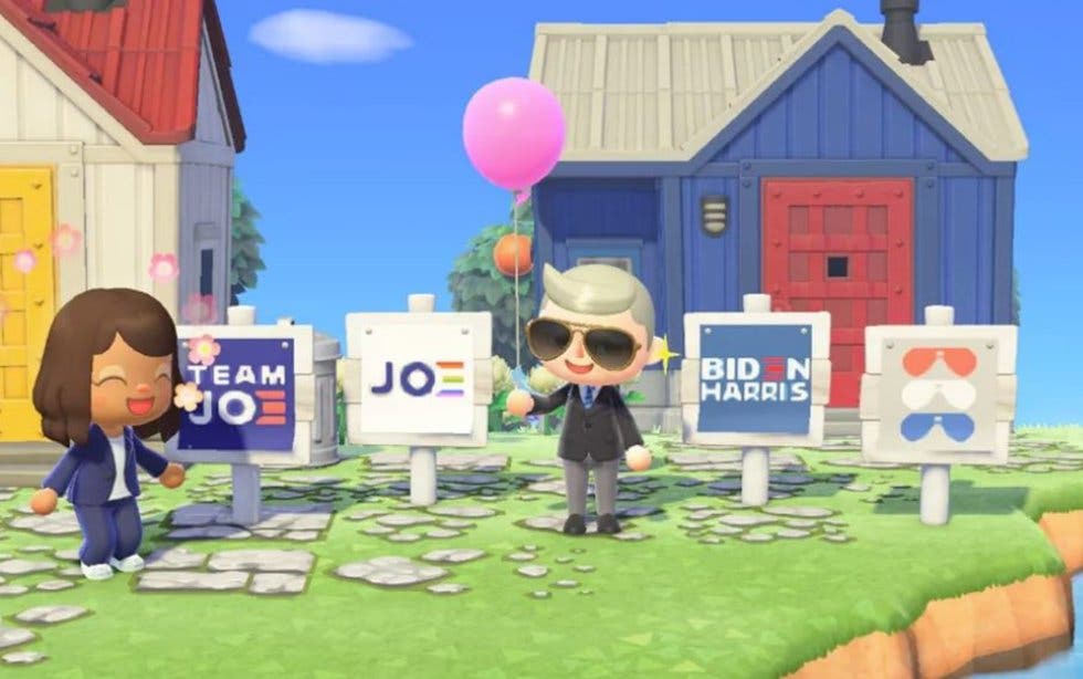 Joe Biden y Kamala Harris lanzan su campaña por la presidencia de EU en Animal Crossing