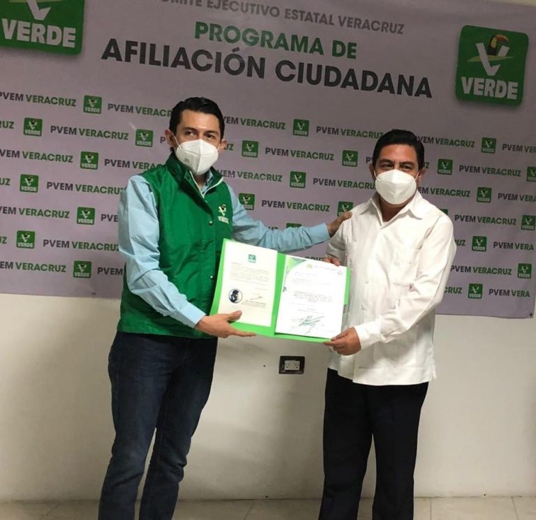 Refuerza estructura campesina el Partido Verde en Veracruz