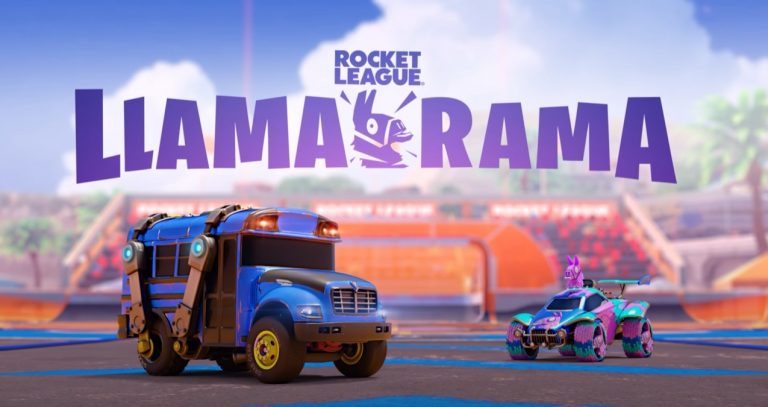 Las recompensas de Rocket League y Fortnite en el Llama-Rama