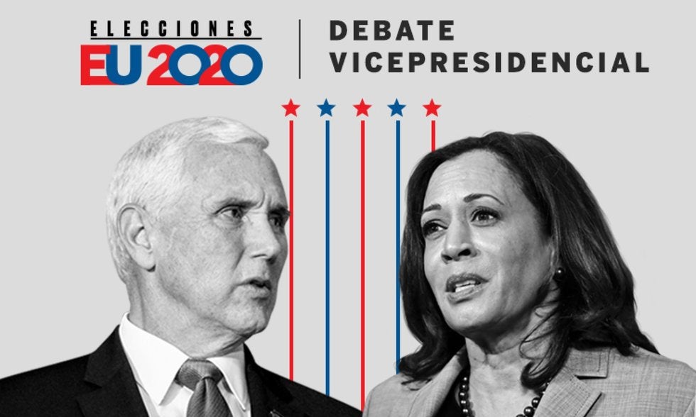 En inédito debate se enfrentan Kamala Harris y Mike Pence