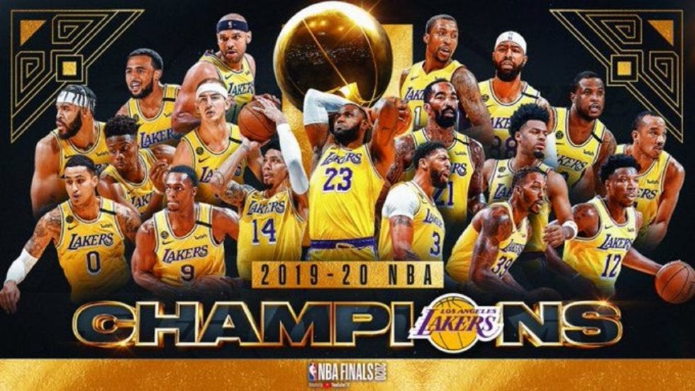 Los Ángeles Lakers, campeones de la NBA por 17ma vez