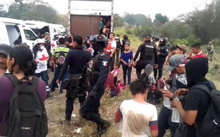 Rescata SSP 221 migrantes en Veracruz; entre ellos hay 15 menores