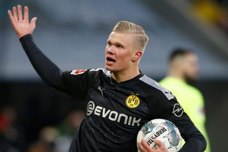 Erling Haaland no quiere irse del Borussia Dortmund