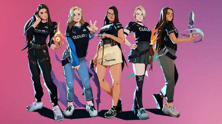 Así es el nuevo equipo femenino de Valorant de Cloud 9