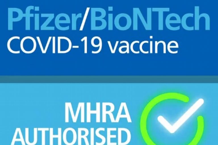 Reino Unido autoriza vacuna de Pfizer y BioNTech; estaría disponible