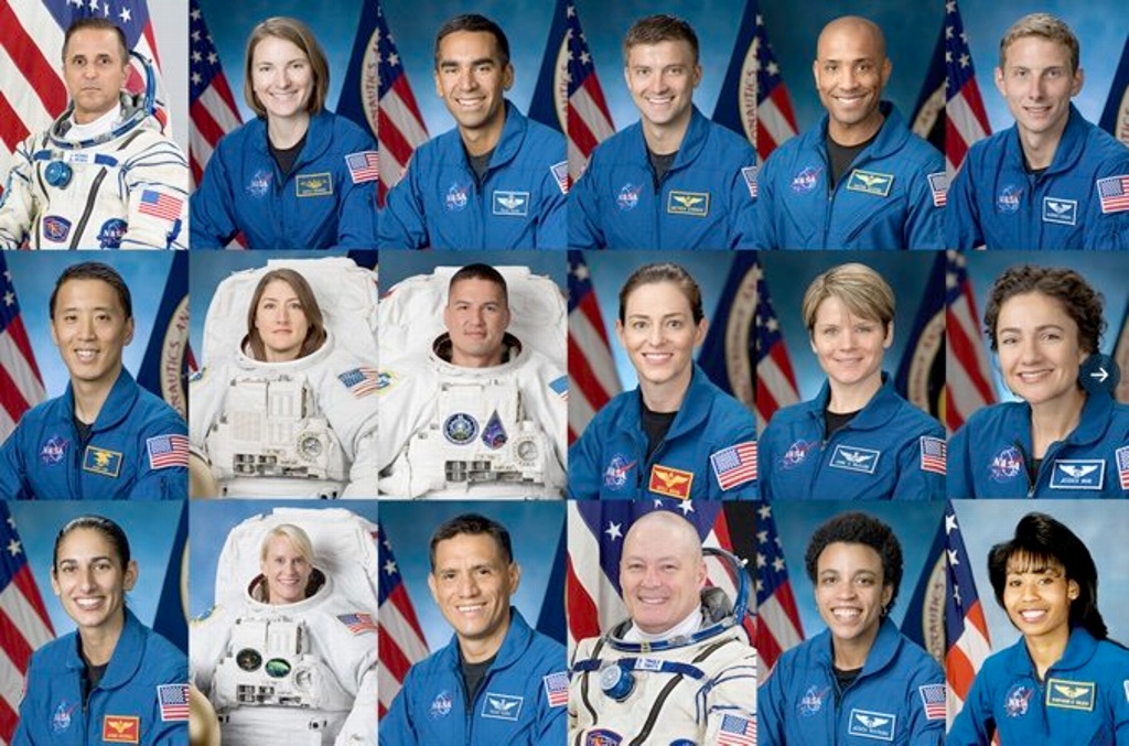 NASA presenta a los 18 astronautas que viajarán a la Luna en 2024