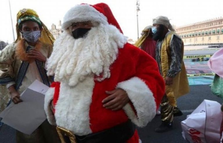 Reyes Magos y Santa Claus piden que los dejen trabajar en pandemia