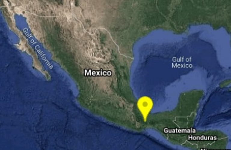 Reportan sismo de 4.3 en Matías Romero, Chiapas, esta mañana