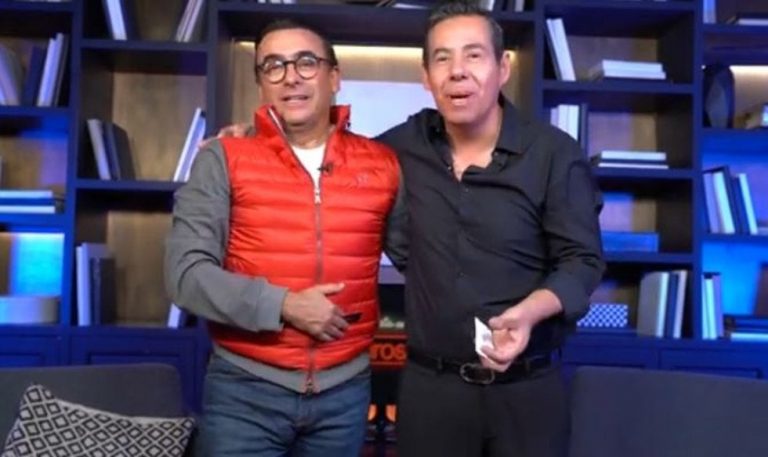 Adal Ramones y Jordi Rosado tienen emotivo reencuentro