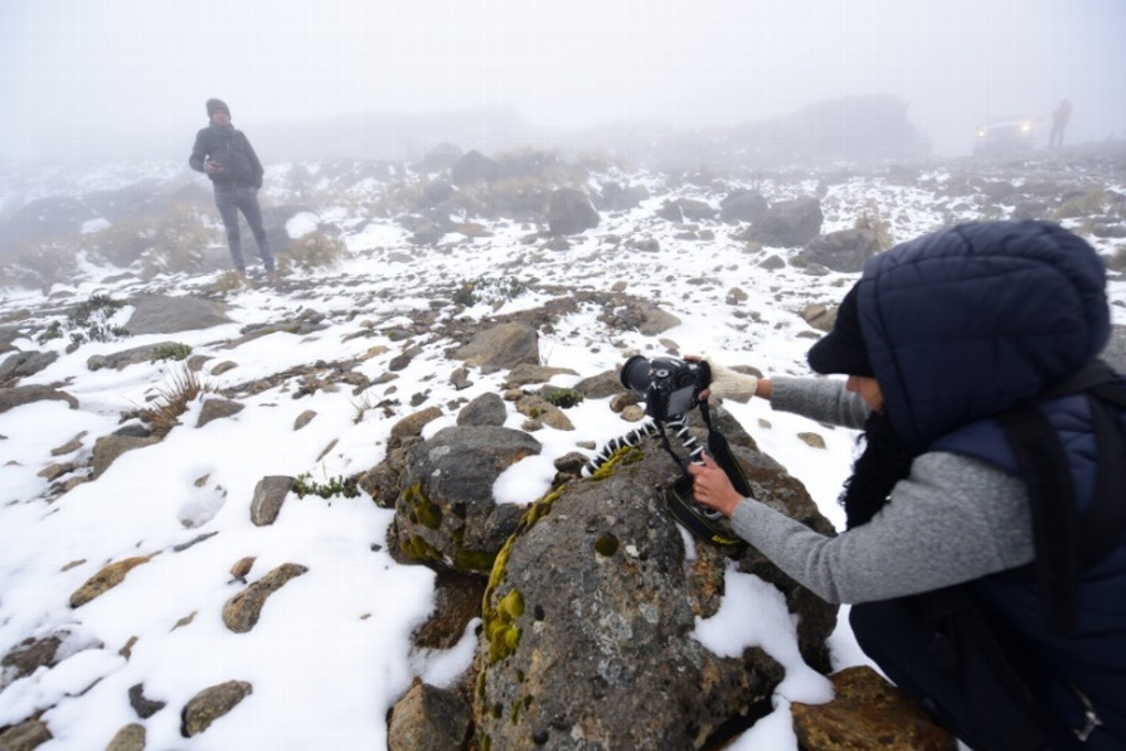 Podría nevar en el Pico de Orizaba y Cofre de Perote