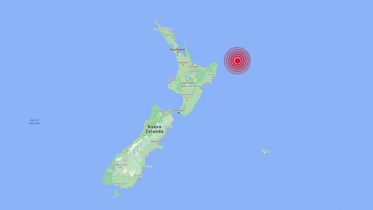 Sacude sismo de 7.2 a las costas de Nueva Zelanda y alertan de tsunami