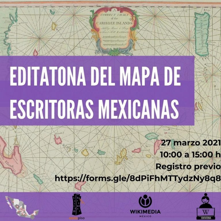 Mapa de Escritoras Mexicanas trabajará en alianza con la Wikimedia