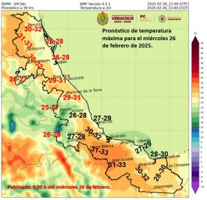 clima el clarin veracruzano