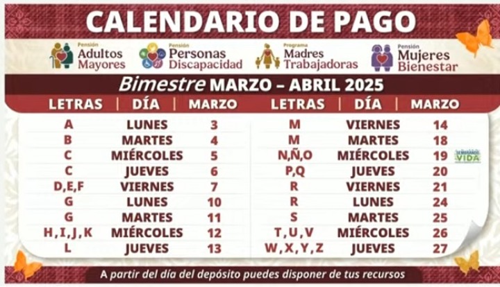 calendario-de-pago-el-clarin-veracruzano.